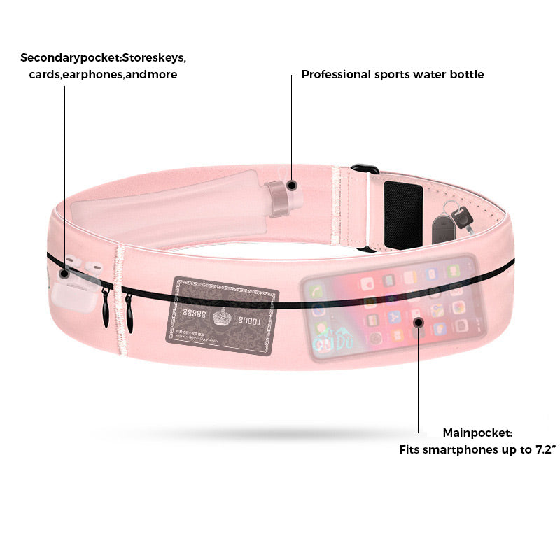 đHot Sale 49% OFFâłVelcro Lightweight Waist Pack for Sports Running