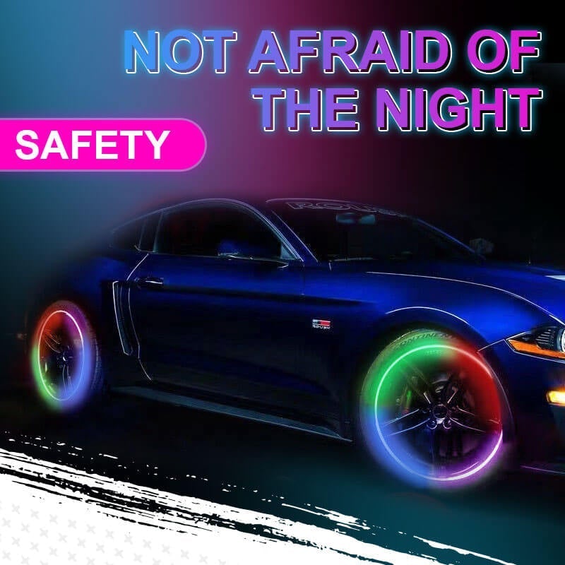 🎁 Hot Sale 49% OFF 🔥Waterproof Led Wheel Lights