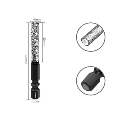 🔥Hot Sale 50% OFF🔥2-in-1 Hexagonal Shank Brazing Dry Drilling Specialized Hole Opener