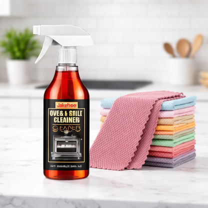 🧼 BUY 2 GET 1 FREE! ✨ Oven & Grill Cleaner Spray – Dissolves Grease in 5 Mins, No Scrubbing & Eliminates Odors 🔥  21 Reviews 4