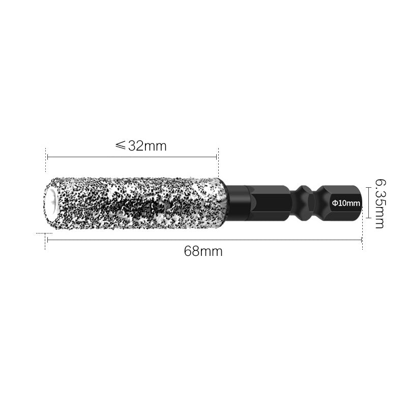 🔥Hot Sale 50% OFF🔥2-in-1 Hexagonal Shank Brazing Dry Drilling Specialized Hole Opener