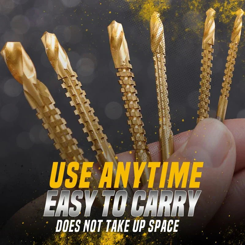 🔩 BUY 2 GET 1 FREE! ⚙️ Twist Drill Bit Set – High-Speed Steel, Titanium-Coated & Multi-Material Ready 🧰