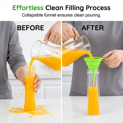 📢📢50% OFF !!!⏰Food-Grade Reusable Ice Packs – A Must-Have for Cold Summer Drinks✨