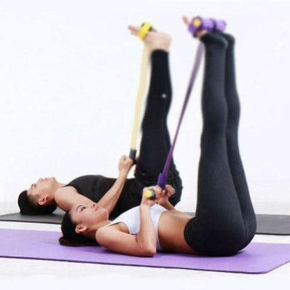🦵 50% OFF NOW! 🚴 8-Tube Pedal Resistance Device – Full-Body Workout, Adjustable & Home Fitness 🏋️
