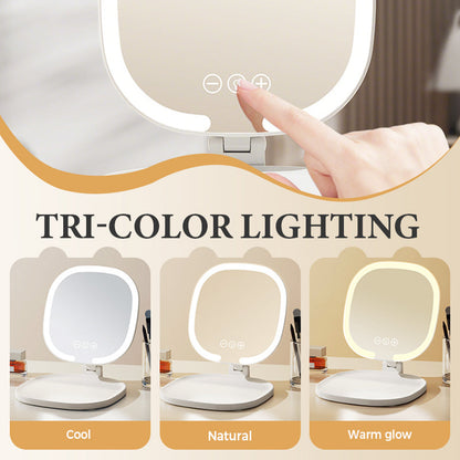 LED Folding High-Definition Makeup Mirror