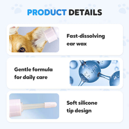 🎁 BUY 2 GET 1 FREE! ✨ Pet Ear Cleaner – Gentle Aloe Formula for Dogs & Cats, Prevents Infections & Odor 🌿👂