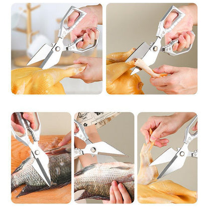 🖤BLACK FRIDAY 50% OFF🔥⏰Multifunctional Heavy-Duty Kitchen Shears✂️🦴