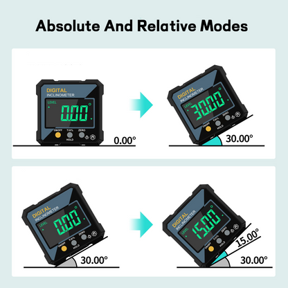 Magnetic Digital Level Angle Gauge