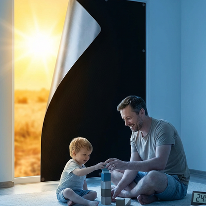 🌙 Pitch-Black Sleep | Magnetic Blackout Curtains | Easy Install & Reusable 😴【50% OFF】