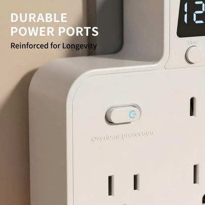 Multi-Port Outlet Extender with USB Ports
