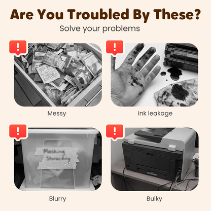 Portable Thermal Printer for Labels & Tattoo Stencils