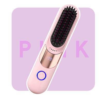 🔥HOT SALE🔥3-Temp Anti-Scald Ionic Hair Straightening Comb