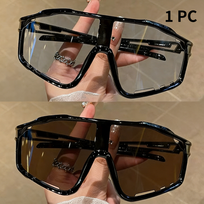 🕶️ 50% OFF NOW! 🚴 Photochromic Sports Glasses – Smart Light Adaptation & Windproof – Panoramic cycling goggles & anti-slip running eyewear 🏃