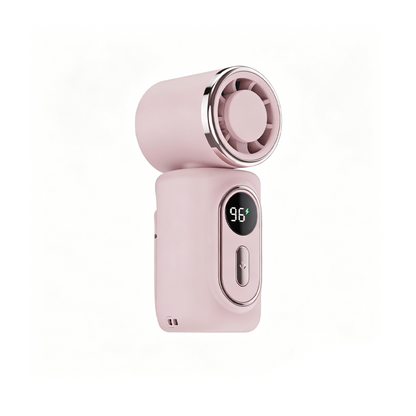 🔥Portable Clip-On Fan with LED Display!🌬️ Lightweight & strong wind, LED shows battery clearly. Clip anywhere, stay cool all day—super handy!
