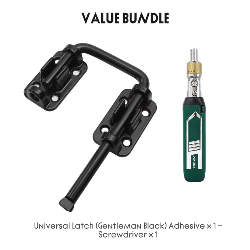 Multi-Angle Security Barrel Bolt Latch