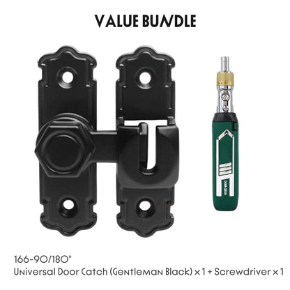 Multi-Angle Security Barrel Bolt Latch