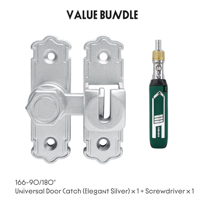 Multi-Angle Security Barrel Bolt Latch