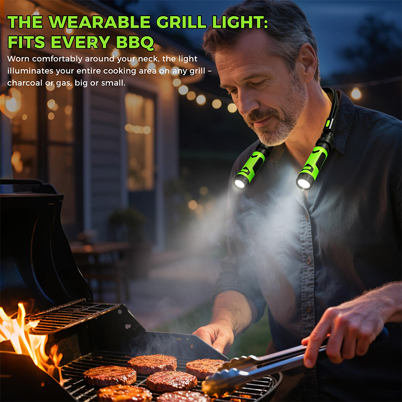Rechargeable LED Neck Reading Light
