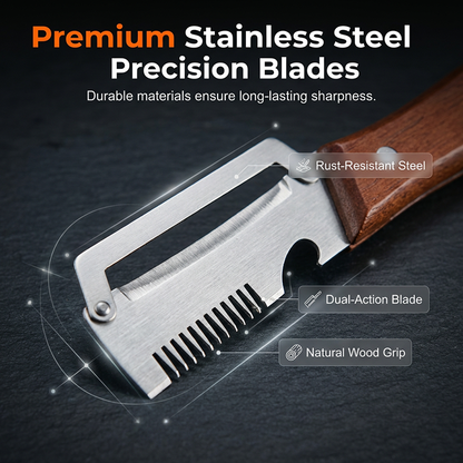 🎁 3-in-1 Onion Slicer and Peeler, 2-Pack