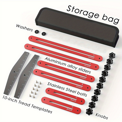 🎁50% OFF💥Adjustable Stair Tread Template Tool Set
