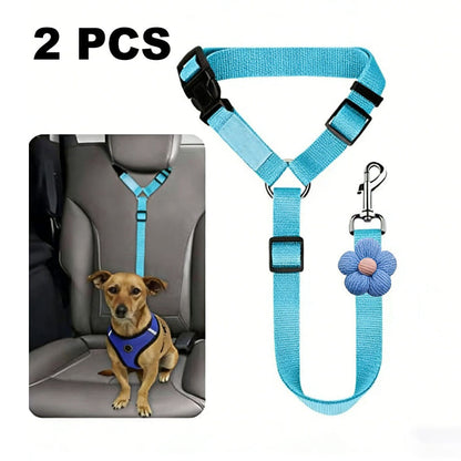 🔥Buy more save more🎁2-in-1 Dog Car Seat Belt & Walking Leash