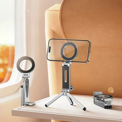 Foldable & Portable Aluminum Alloy Travel Phone Stand