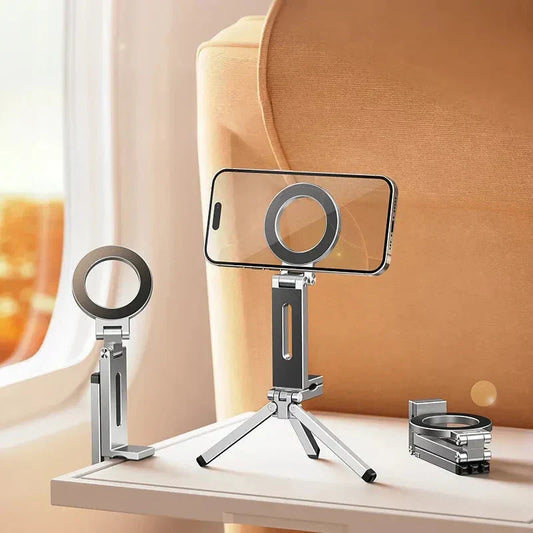 Foldable & Portable Aluminum Alloy Travel Phone Stand