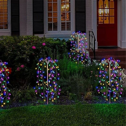 🌸🔆 Solar Powered Garden Lights – Color Changing LED, Energy Saving, No Wiring. Create a Magical Night Ambience for Your Yard or Flower Bed. 🌙🌺🪴